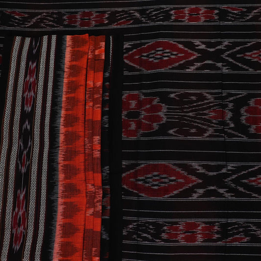 Handloom Sambalpuri Cotton Ikkat Saree Handloom Saree_Cotton Priyadarshini Handloom 
