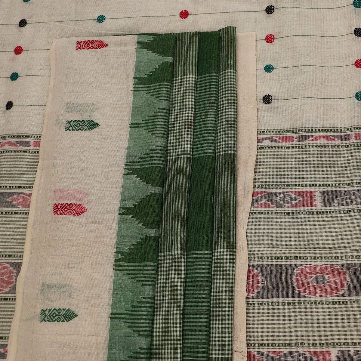 Handloom Sambalpuri Cotton Ikkat Saree Handloom Saree_Cotton Priyadarshini Handloom 