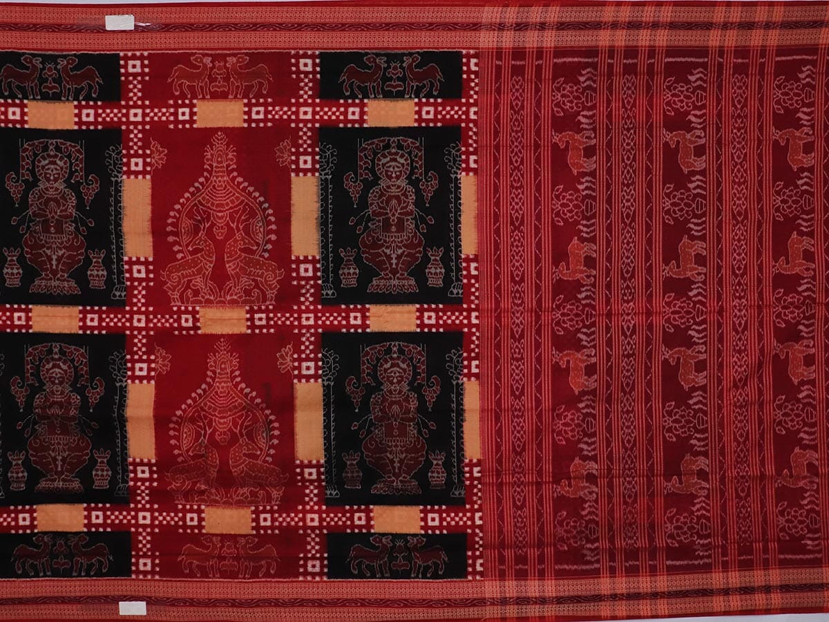 Handloom Sambalpuri Cotton Ikkat Saree Handloom Saree_Cotton Priyadarshini Handloom 