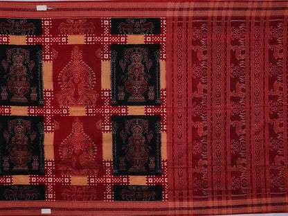 Handloom Sambalpuri Cotton Ikkat Saree Handloom Saree_Cotton Priyadarshini Handloom 