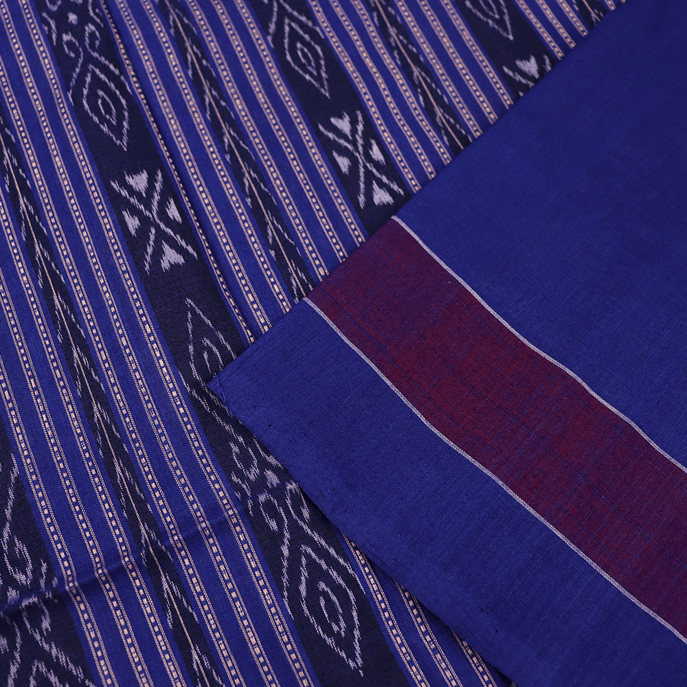Handloom Sambalpuri Cotton Ikkat Saree Handloom Saree_Cotton Priyadarshini Handloom 