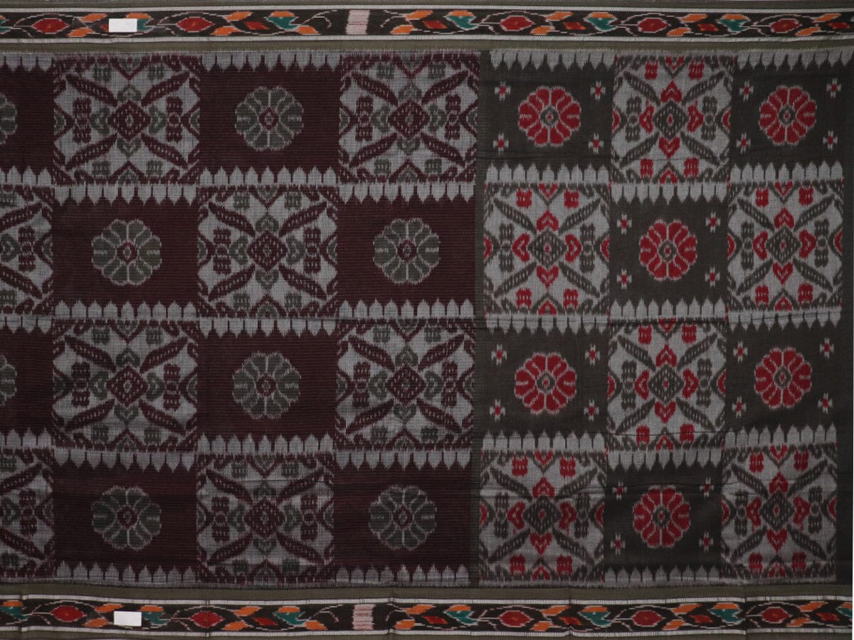 Handloom Sambalpuri Cotton Ikkat Saree Handloom Saree_Cotton Priyadarshini Handloom 
