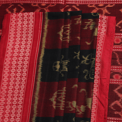 Handloom Sambalpuri Cotton Ikkat Saree Handloom Saree_Cotton Priyadarshini Handloom 