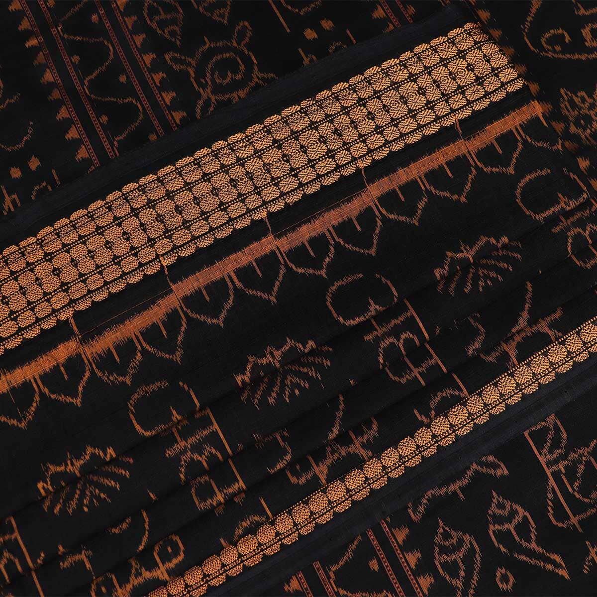 Handloom Sambalpuri Cotton Ikkat Saree Handloom Saree_Cotton Priyadarshini Handloom 