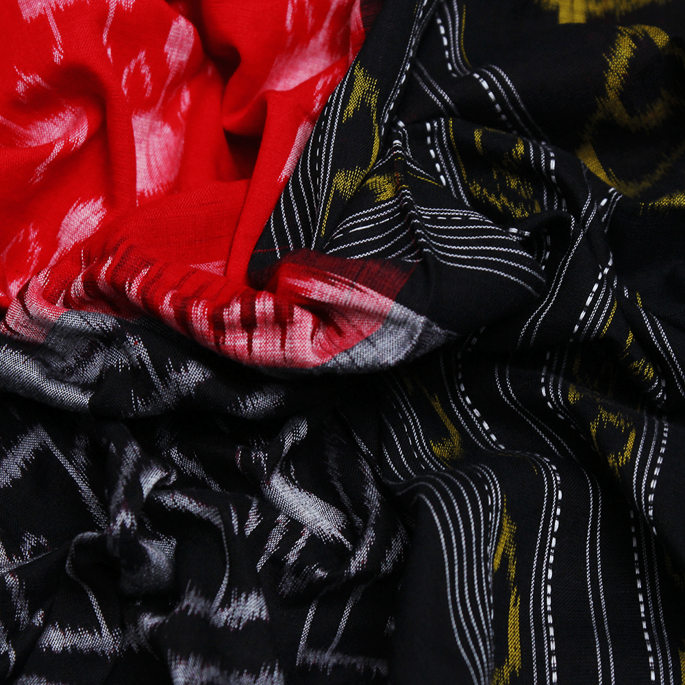 Handloom Sambalpuri Cotton Ikkat Saree Handloom Saree_Cotton Priyadarshini Handloom 