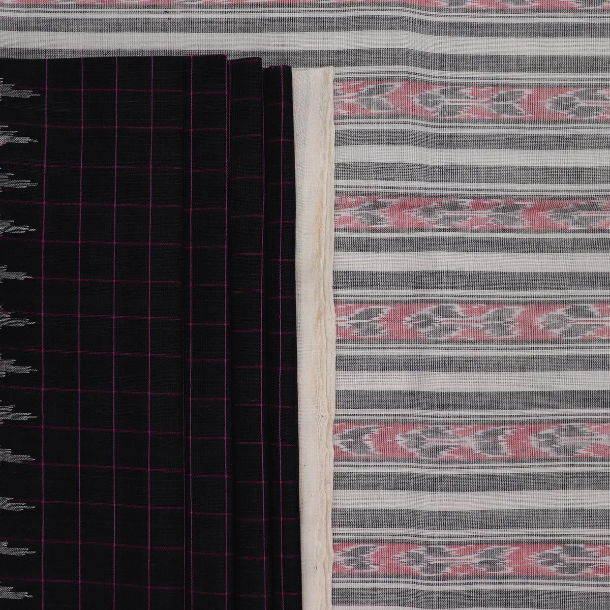 Handloom Sambalpuri Cotton Ikkat Saree Handloom Saree_Cotton Priyadarshini Handloom 