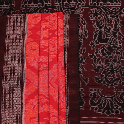Handloom Sambalpuri Cotton Ikkat Saree Handloom Saree_Cotton Priyadarshini Handloom 