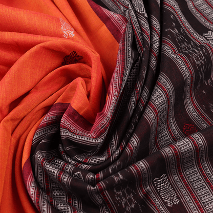 Handloom Sambalpuri Cotton Ikkat Saree Handloom Saree_Cotton Priyadarshini Handloom 