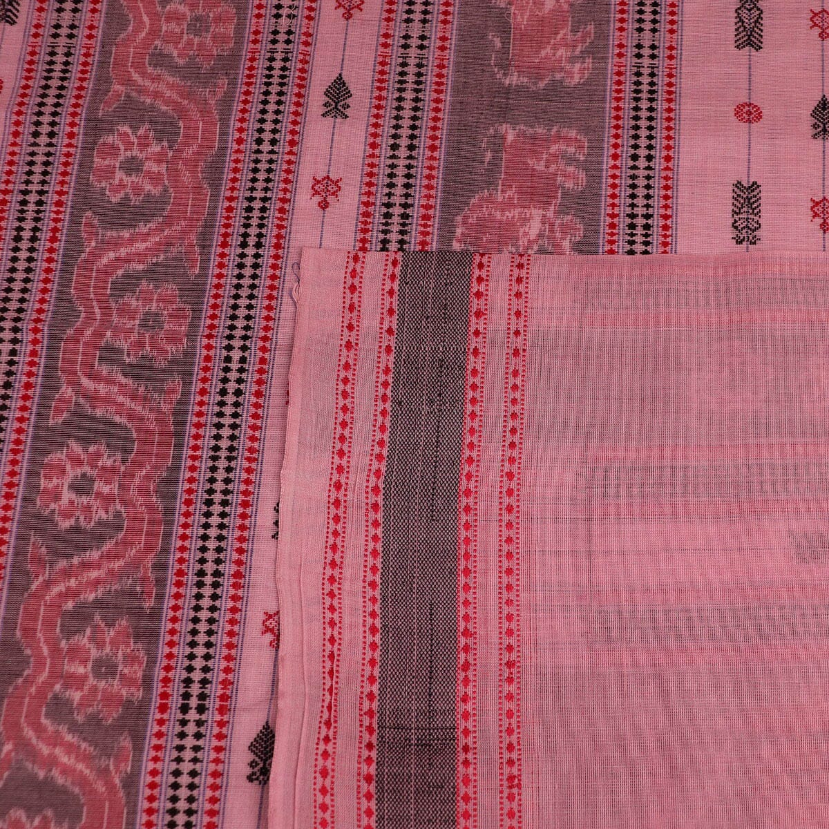 Handloom Sambalpuri Cotton Ikkat Saree Handloom Saree_Cotton Priyadarshini Handloom 
