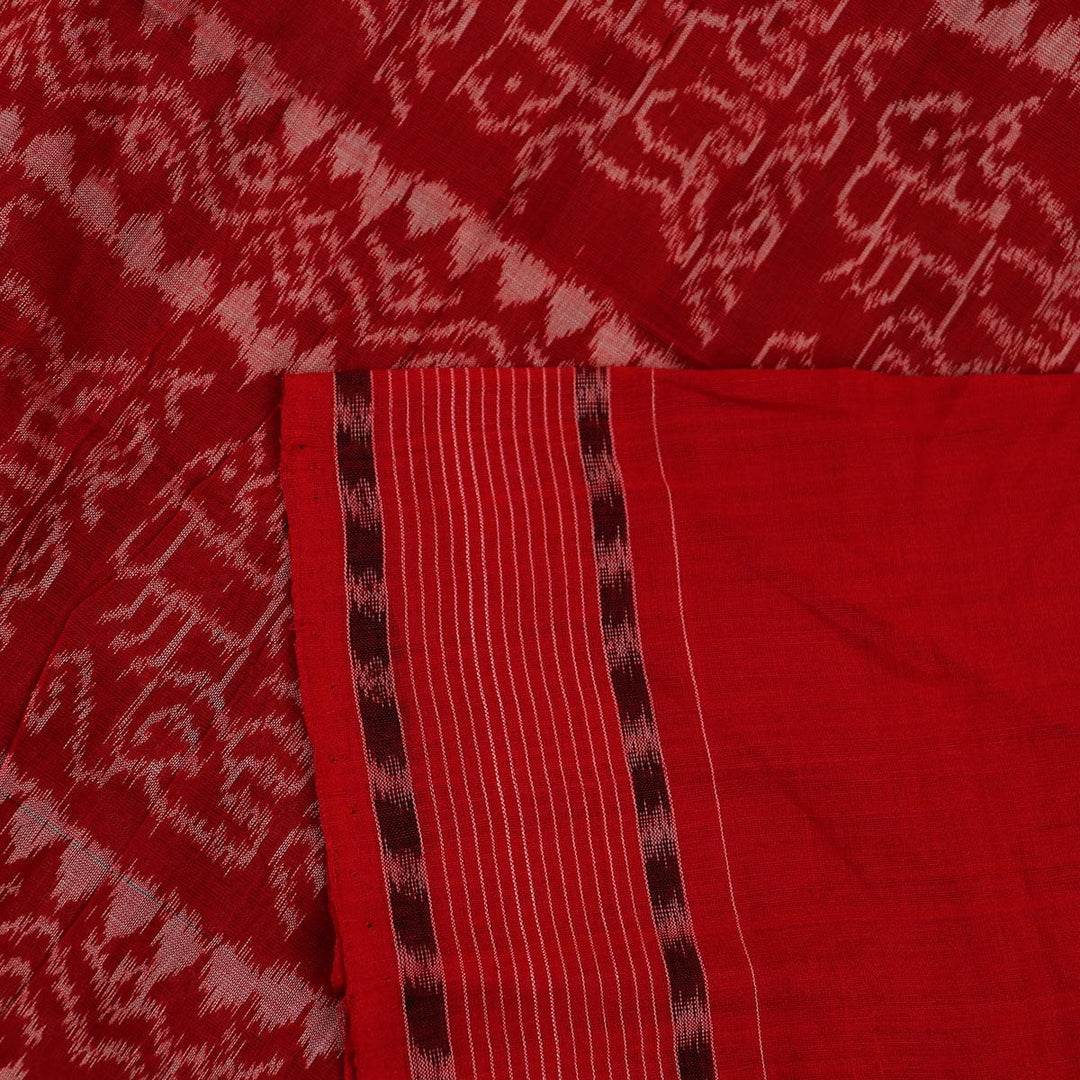 Handloom Sambalpuri Cotton Ikkat Saree Handloom Saree_Cotton Priyadarshini Handloom 