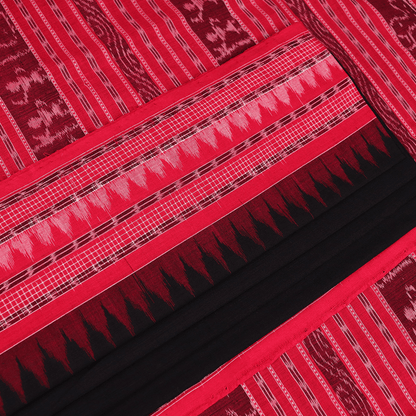 Handloom Sambalpuri Cotton Ikkat Saree Handloom Saree_Cotton Priyadarshini Handloom 