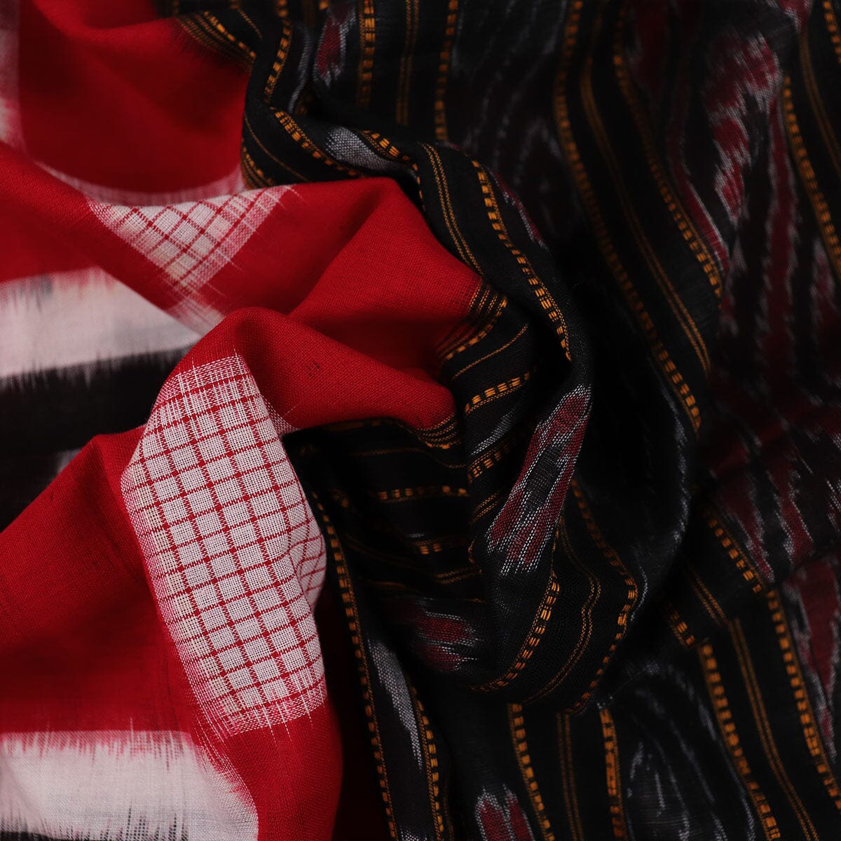 Handloom Sambalpuri Cotton Ikkat Saree Handloom Saree_Cotton Priyadarshini Handloom 