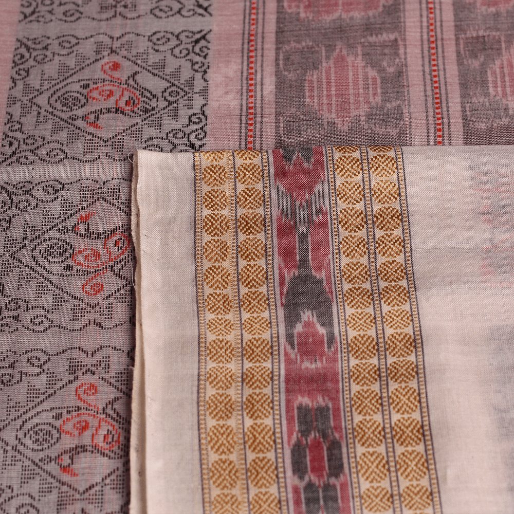 Handloom Sambalpuri Cotton Ikkat Saree Handloom Saree_Cotton Priyadarshini Handloom 