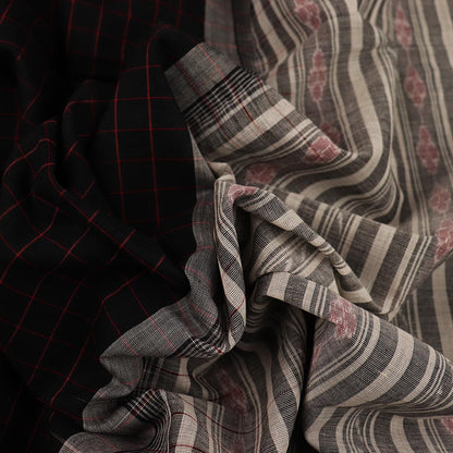 Handloom Sambalpuri Cotton Ikkat Saree Handloom Saree_Cotton Priyadarshini Handloom 