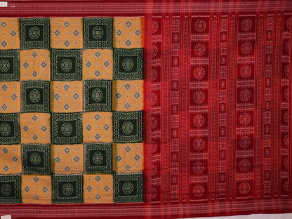 Handloom Sambalpuri Cotton Ikkat Saree Handloom Saree_Cotton Priyadarshini Handloom 