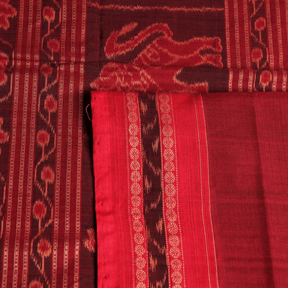 Handloom Sambalpuri Cotton Ikkat Saree Handloom Saree_Cotton Priyadarshini Handloom 