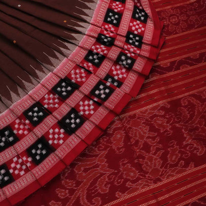 Handloom Sambalpuri Cotton Ikkat Saree Handloom Saree_Cotton Priyadarshini Handloom 