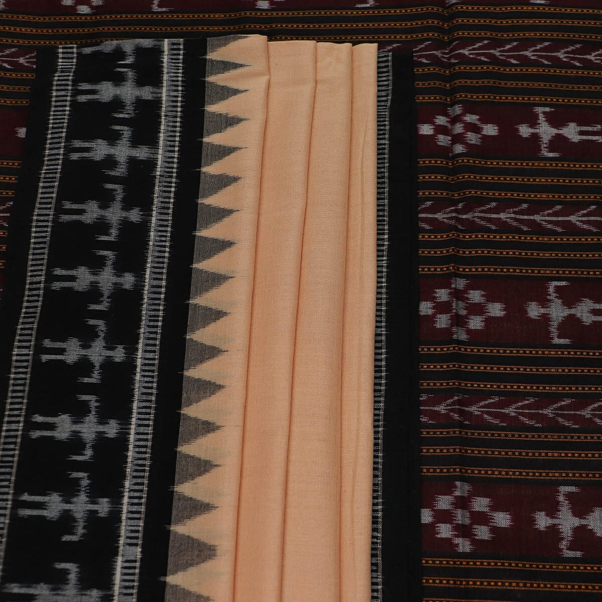 Handloom Sambalpuri Cotton Ikkat Saree Handloom Saree_Cotton Priyadarshini Handloom 