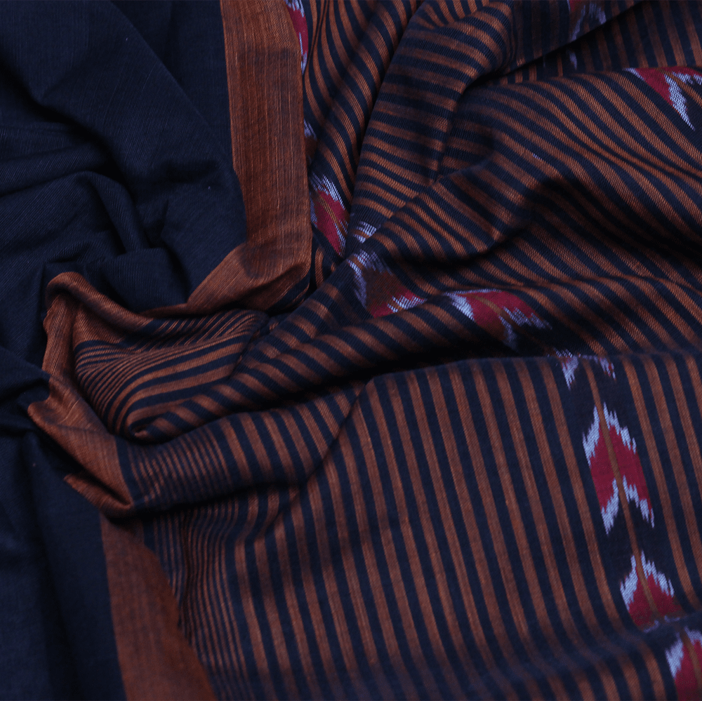 Handloom Sambalpuri Cotton Ikkat Saree Handloom Saree_Cotton Priyadarshini Handloom 