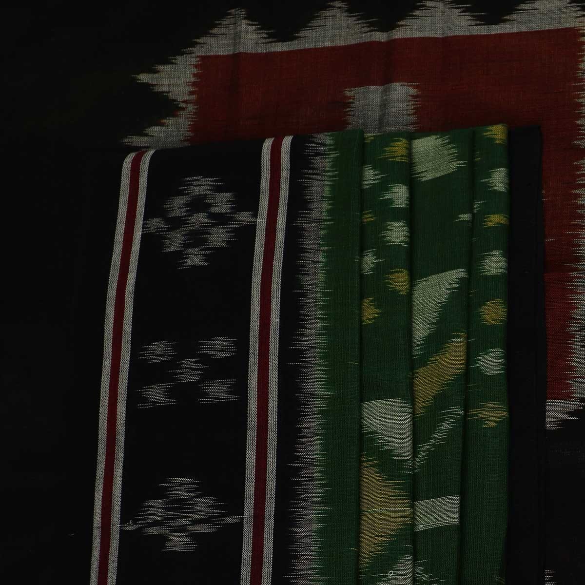 Handloom Sambalpuri Cotton Ikkat Saree Handloom Saree_Cotton Priyadarshini Handloom 