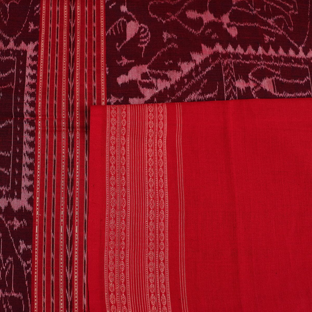 Handloom Sambalpuri Cotton Ikkat Saree Handloom Saree_Cotton Priyadarshini Handloom 