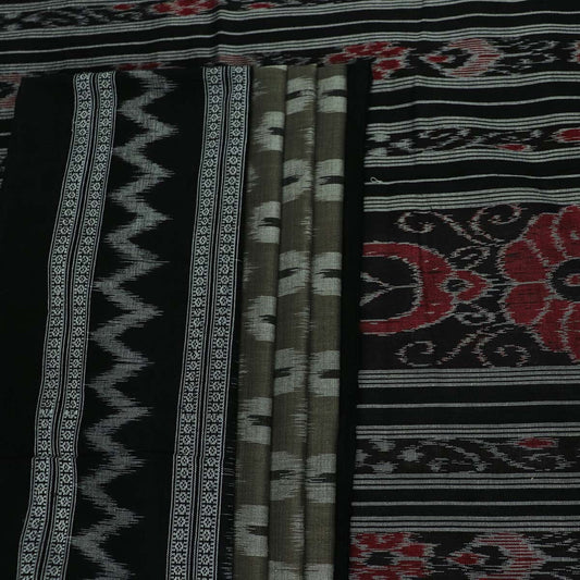 Handloom Sambalpuri Cotton Ikkat Saree Handloom Saree_Cotton Priyadarshini Handloom 