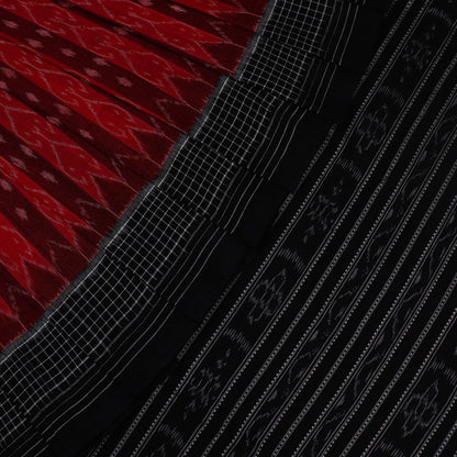 Handloom Sambalpuri Cotton Ikkat Saree Handloom Saree_Cotton Priyadarshini Handloom 