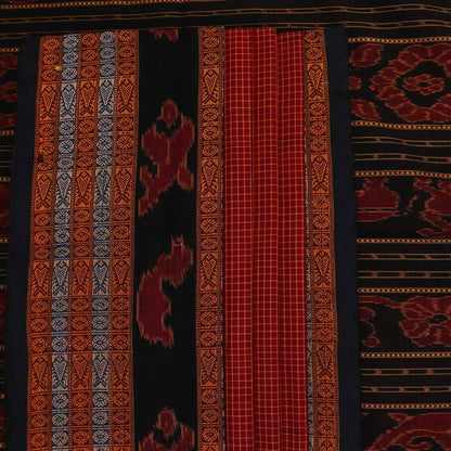 Handloom Sambalpuri Cotton Ikkat Saree Handloom Saree_Cotton Priyadarshini Handloom 