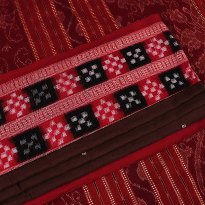 Handloom Sambalpuri Cotton Ikkat Saree Handloom Saree_Cotton Priyadarshini Handloom 