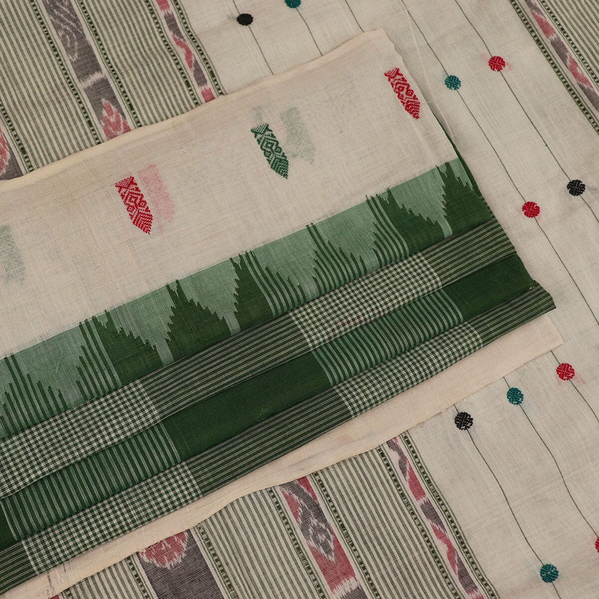 Handloom Sambalpuri Cotton Ikkat Saree Handloom Saree_Cotton Priyadarshini Handloom 