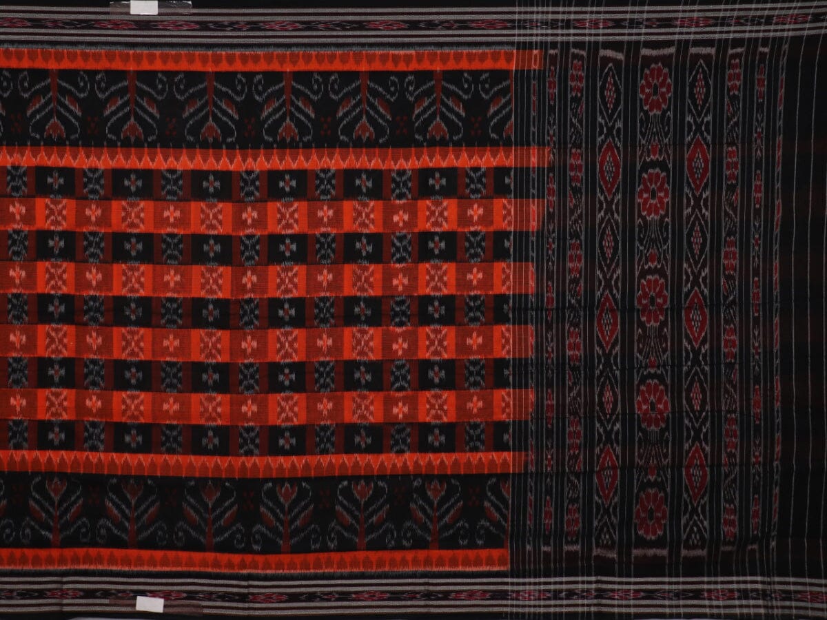 Handloom Sambalpuri Cotton Ikkat Saree Handloom Saree_Cotton Priyadarshini Handloom 