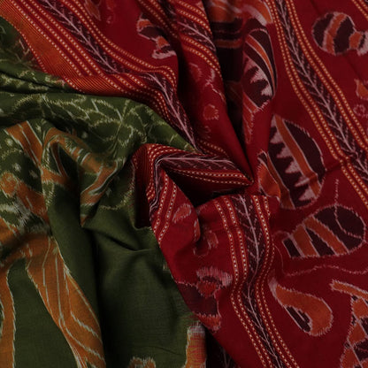 Handloom Sambalpuri Cotton Ikkat Saree Handloom Saree_Cotton Priyadarshini Handloom 