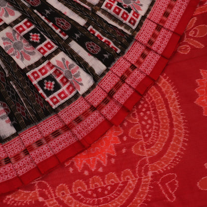 Handloom Sambalpuri Cotton Ikkat Saree Handloom Saree_Cotton Priyadarshini Handloom 