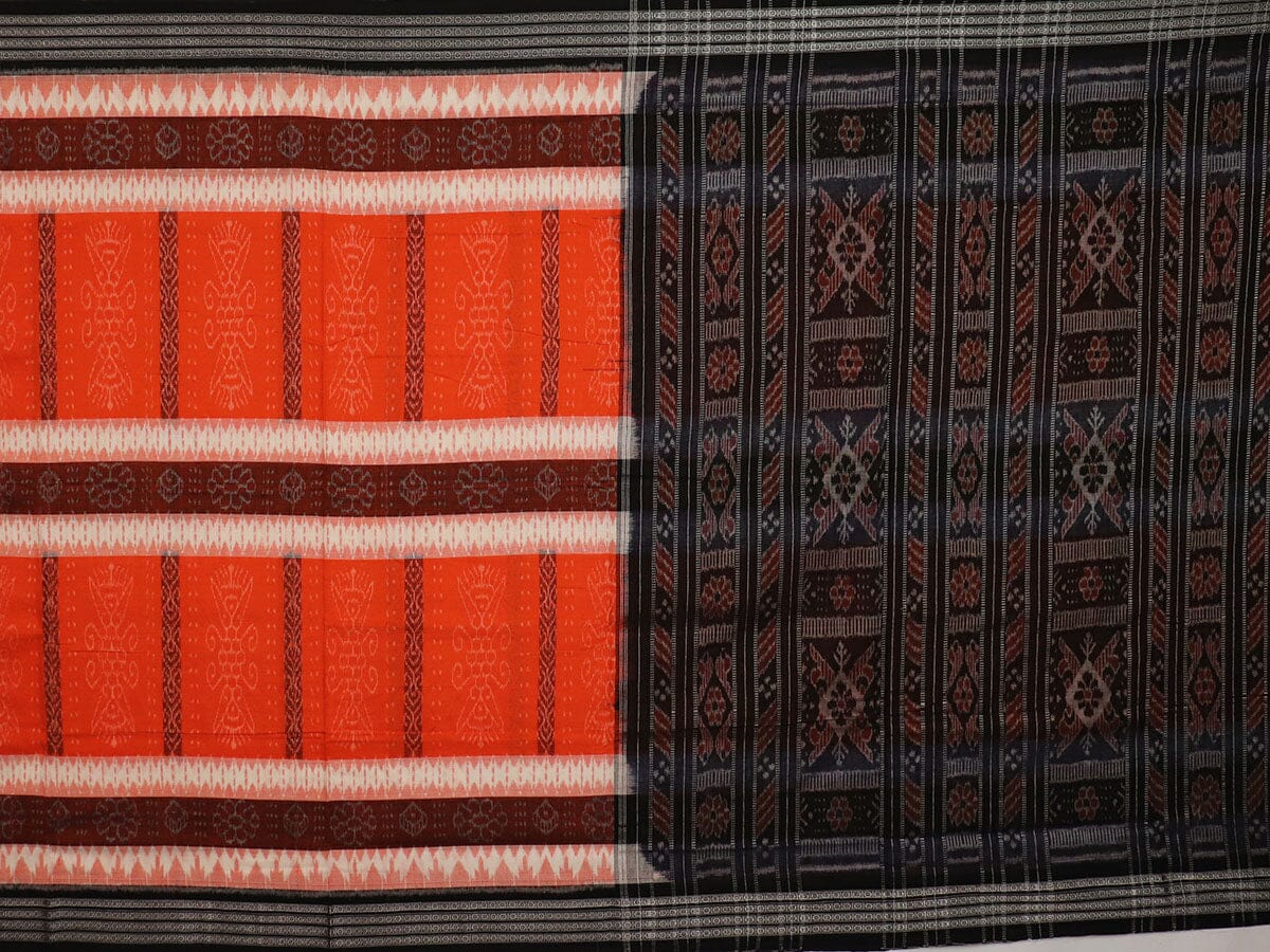 Handloom Sambalpuri Cotton Ikkat Saree Handloom Saree_Cotton Priyadarshini Handloom 