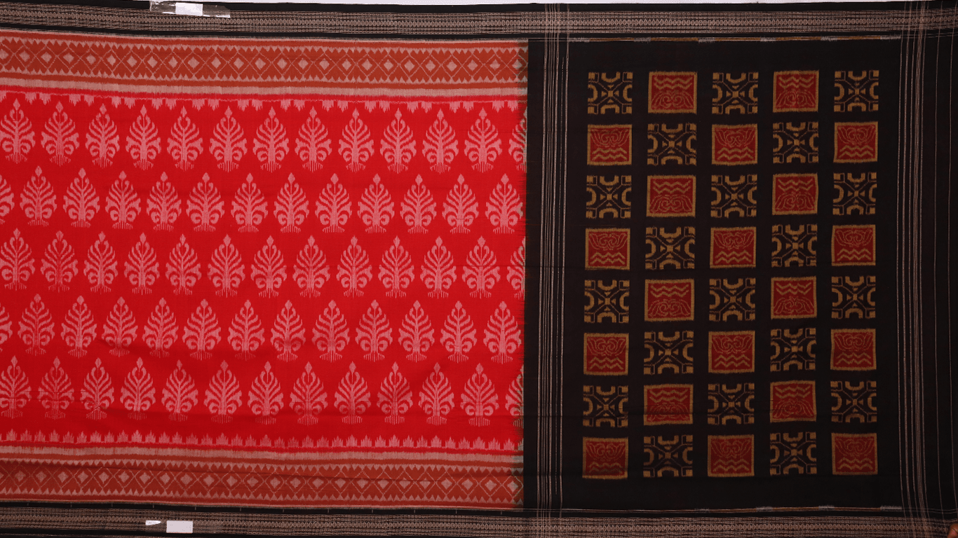 Handloom Sambalpuri Cotton Ikkat Saree Handloom Saree_Cotton Priyadarshini Handloom 