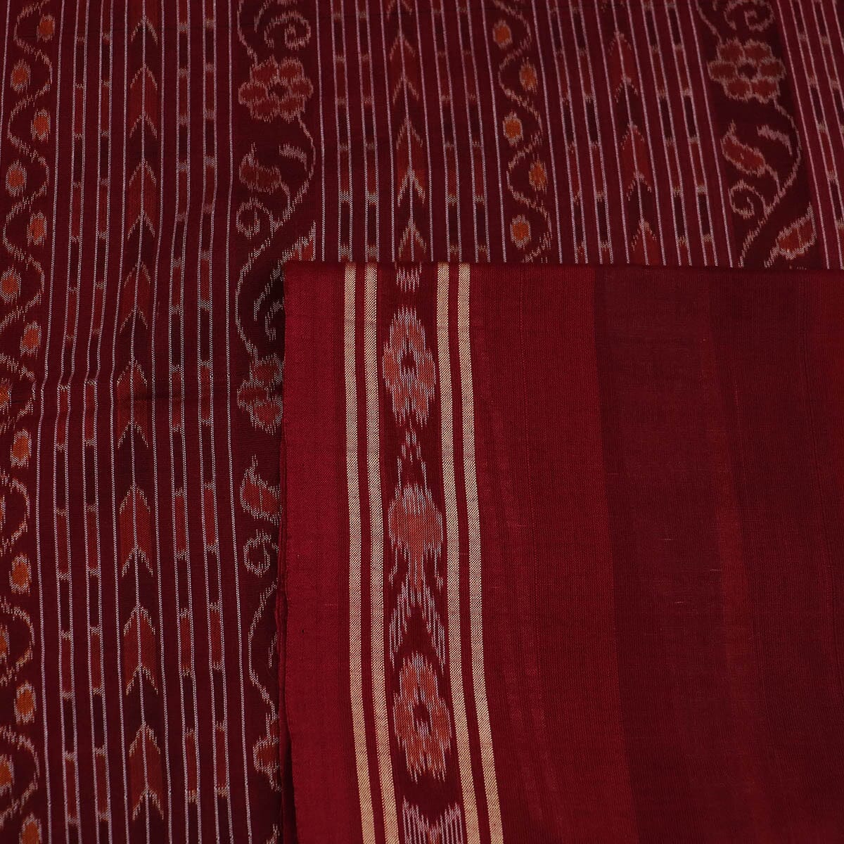 Handloom Sambalpuri Cotton Ikkat Saree Handloom Saree_Cotton Priyadarshini Handloom 