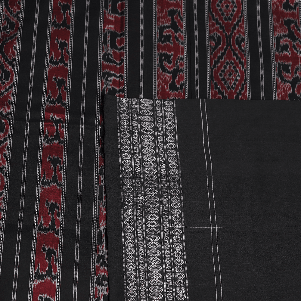 Handloom Sambalpuri Cotton Ikkat Saree Handloom Saree_Cotton Priyadarshini Handloom 