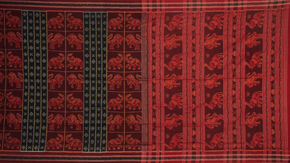 Handloom Sambalpuri Cotton Ikkat Saree Handloom Saree_Cotton Priyadarshini Handloom 