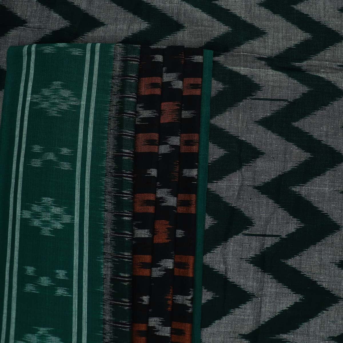 Handloom Sambalpuri Cotton Ikkat Saree Handloom Saree_Cotton Priyadarshini Handloom 