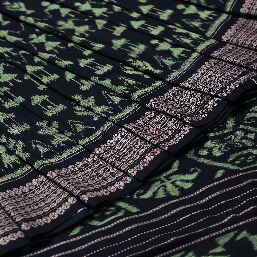 Handloom Sambalpuri Cotton Ikkat Saree Handloom Saree_Cotton Priyadarshini Handloom 