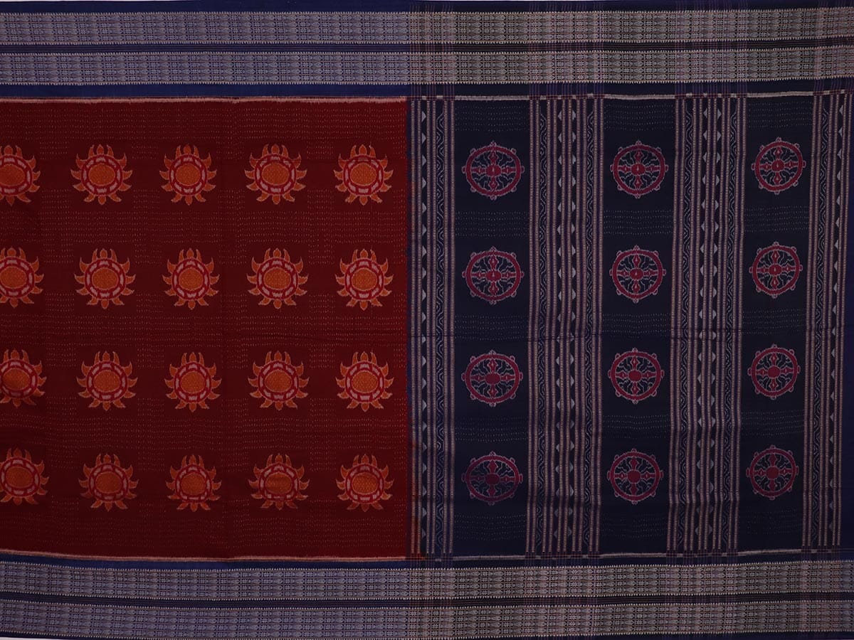 Handloom Sambalpuri Cotton Ikkat Saree Handloom Saree_Cotton Priyadarshini Handloom 