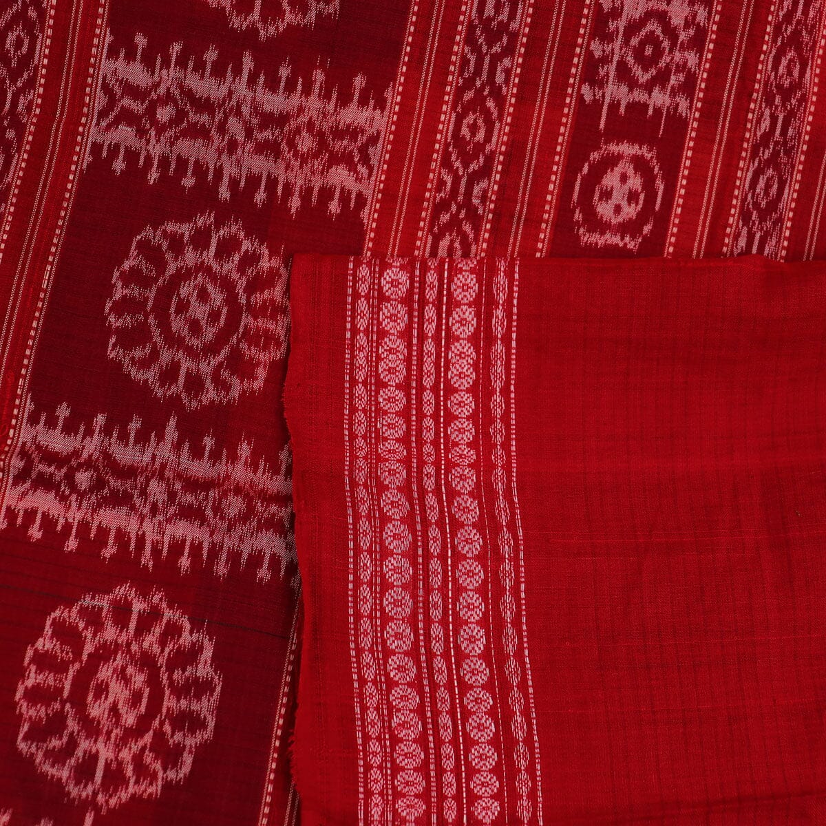 Handloom Sambalpuri Cotton Ikkat Saree Handloom Saree_Cotton Priyadarshini Handloom 