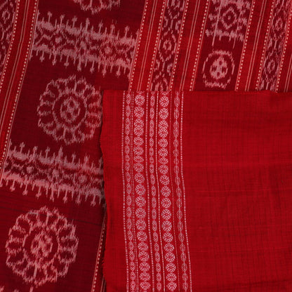 Handloom Sambalpuri Cotton Ikkat Saree Handloom Saree_Cotton Priyadarshini Handloom 