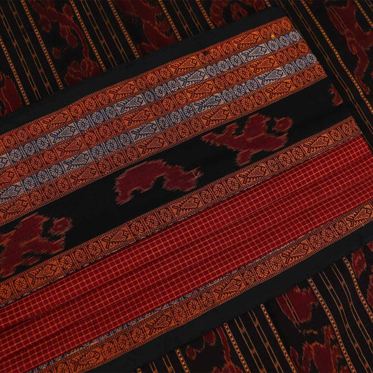 Handloom Sambalpuri Cotton Ikkat Saree Handloom Saree_Cotton Priyadarshini Handloom 