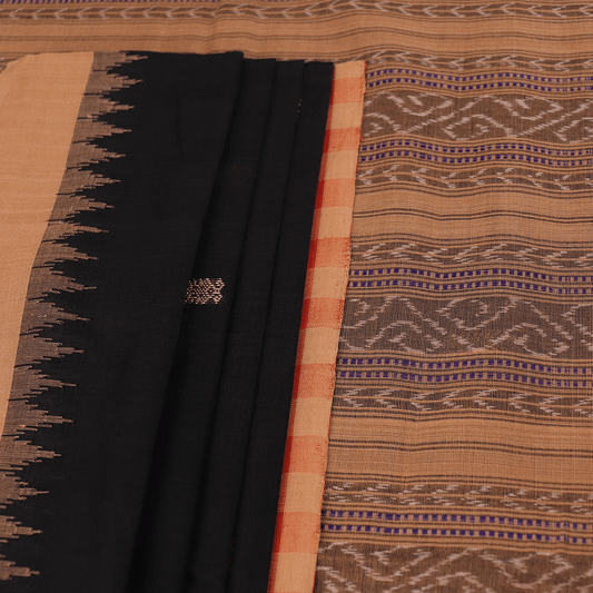 Handloom Sambalpuri Cotton Ikkat Saree Handloom Saree_Cotton Priyadarshini Handloom 