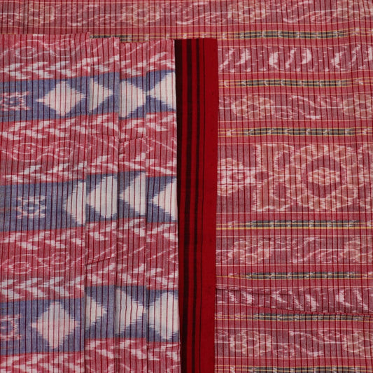 Handloom Sambalpuri Cotton Ikkat Saree Handloom Saree_Cotton Priyadarshini Handloom 