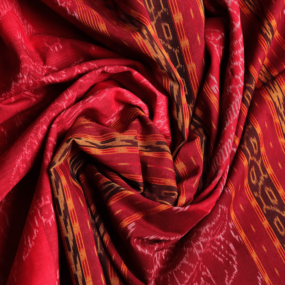 Handloom Sambalpuri Cotton Ikkat Saree Handloom Saree_Cotton Priyadarshini Handloom 