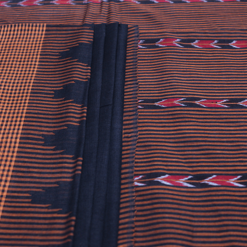 Handloom Sambalpuri Cotton Ikkat Saree Handloom Saree_Cotton Priyadarshini Handloom 