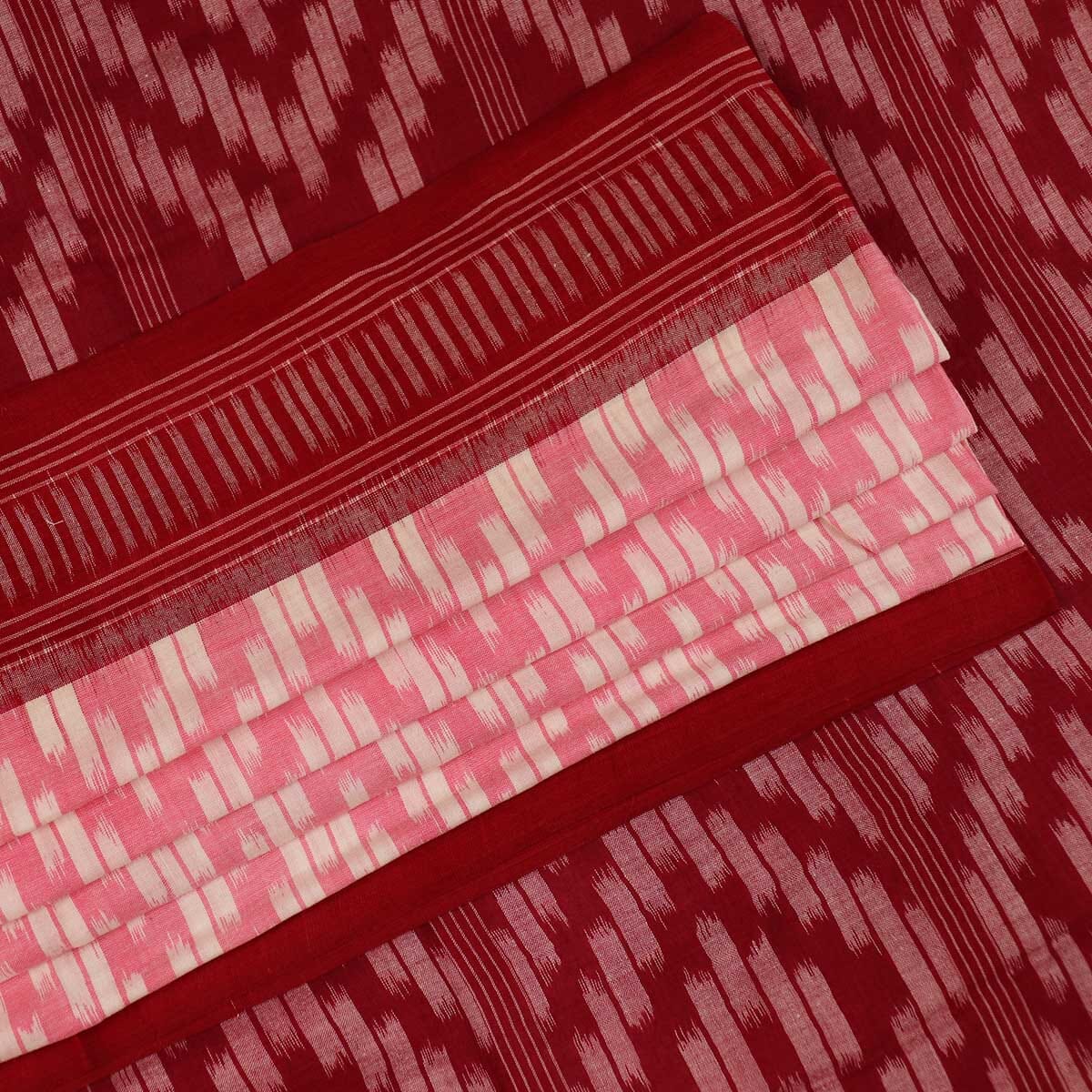 Handloom Sambalpuri Cotton Ikkat Saree Handloom Saree_Cotton Priyadarshini Handloom 
