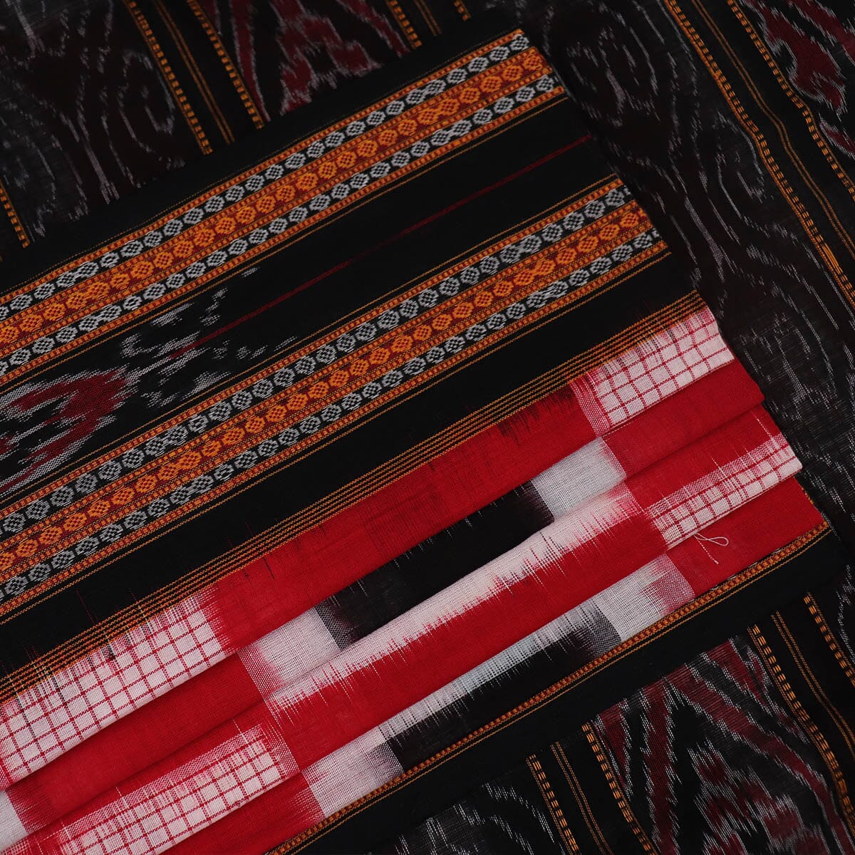 Handloom Sambalpuri Cotton Ikkat Saree Handloom Saree_Cotton Priyadarshini Handloom 